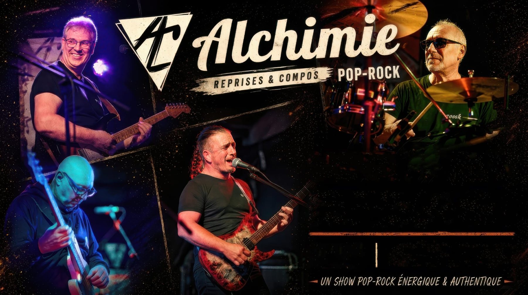 Alchimie — an energetic, authentic pop-rock show
